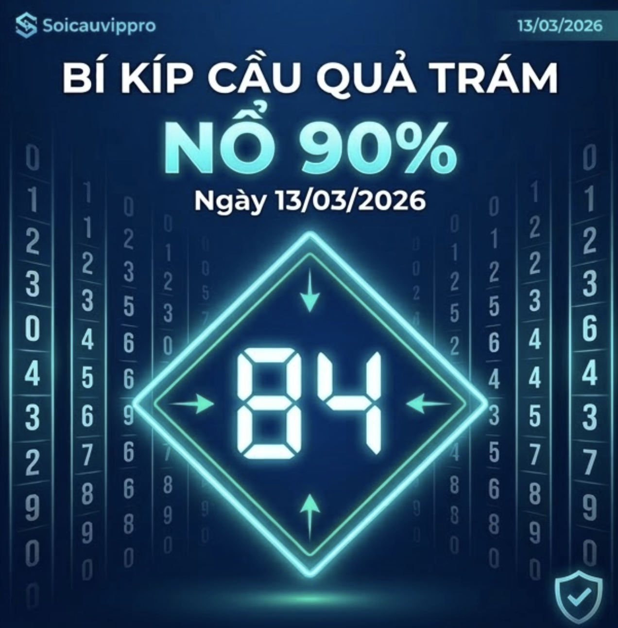 Kỹ thuật bắt cầu lô hình quả trám ngày 13/03/2026